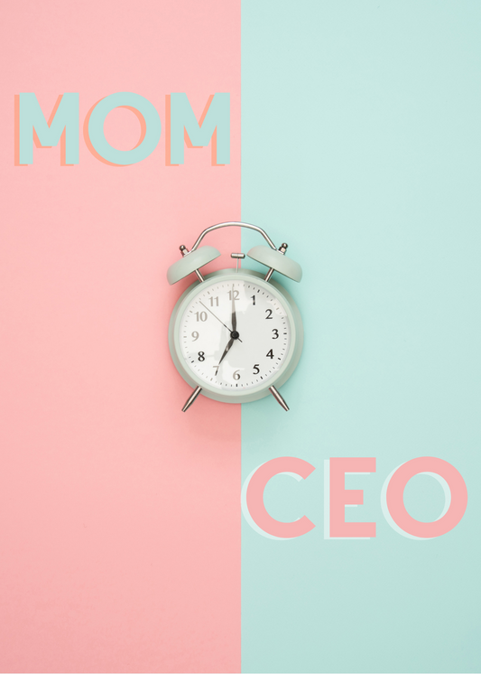 24/7 Mom - Blue & Pink